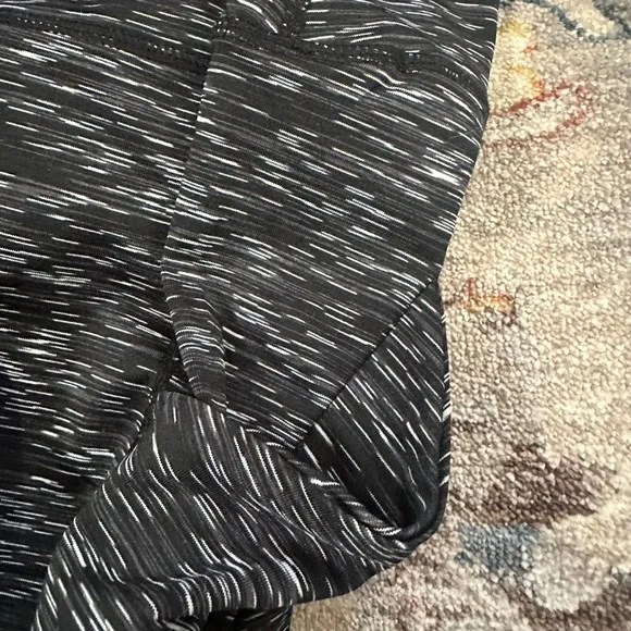 Ododos Black and Gray Heather Patterned Athletic Leggings Pockets Size XL - Picture 9 of 9